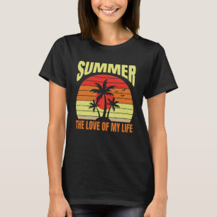 Camiseta Hora De Verão O Amor Da Minha Vida