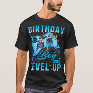 Camiseta Hora do Aniversariante Subir de Nível Aniversário