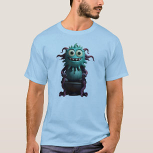 Camiseta Hora do Banheiro com o Adorável Monstro