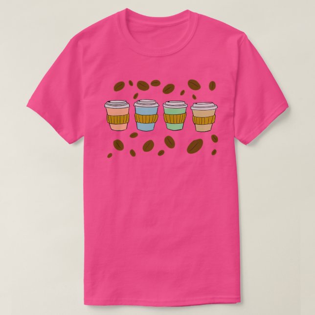 Camiseta Hora do café (Frente do Design)