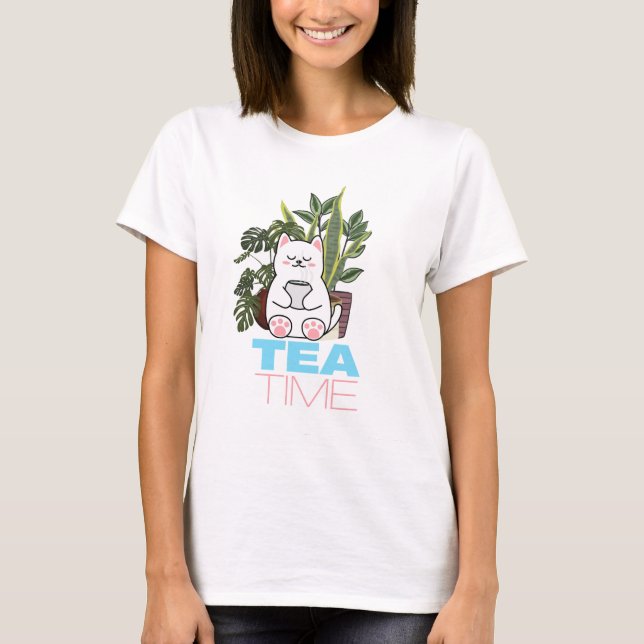 CAMISETA HORA DO CHÁ (Frente)