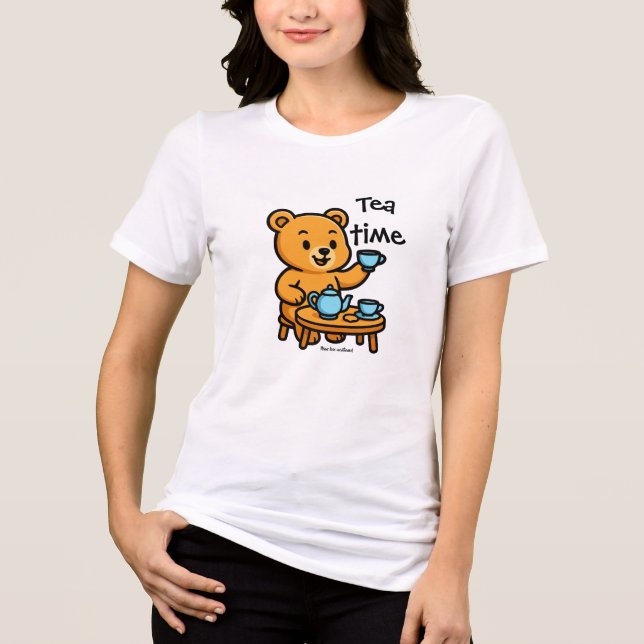 Camiseta Hora do chá (Frente)