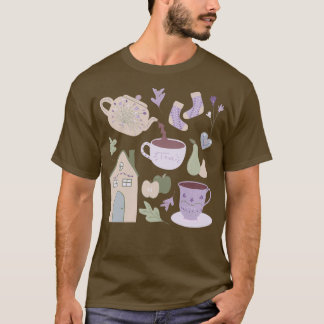 Camiseta Hora do chá de café 1
