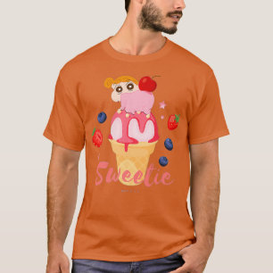 Camiseta Hora do chá de Crayon Shin-chan Himawari Shin-cha