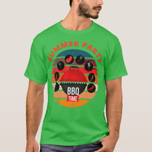 Camiseta Hora do CHURRASCO da Festa de Verão