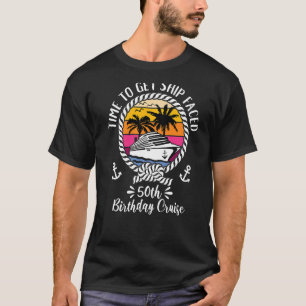 Camiseta Hora Do Cruzeiro Para O Navio Enfrentar 50º Cruzei