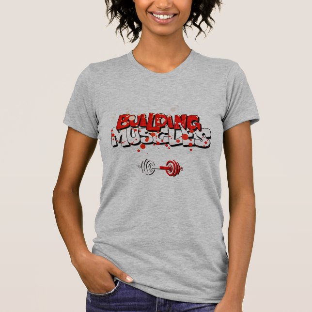 Camiseta Hora do ginásio (Frente)