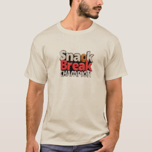 Camiseta Hora do Intervalo para Lanche