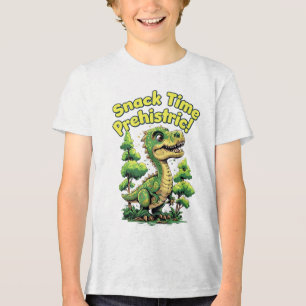 Camiseta Hora do Lanche Pré-Histórico