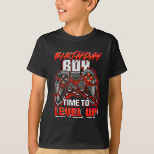 Camiseta Hora Do Menino Para Aumentar A Festa de aniversári
