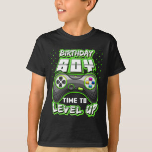 Camiseta Hora do Menino para Subir de Nível no Video Game A