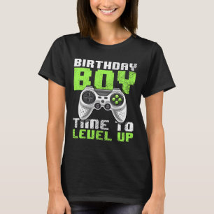 Camiseta Hora do Menino para Subir de Nível Presente de Ani