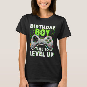 Camiseta Hora do Menino para Subir de Nível Video Games Gam