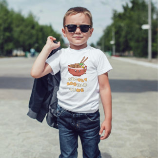Camiseta Hora do Noodle | Camisa-T-Noodle Cute