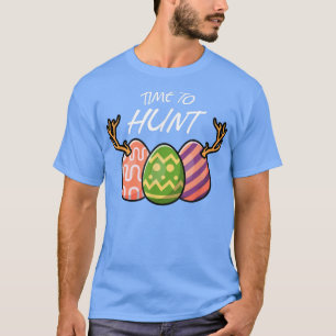 Camiseta Hora Do Ovo De Páscoa Para Caçá-Lo Engraçado De Pá