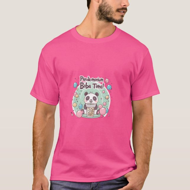 Camiseta Hora do Pandamónio Boba! (Frente)