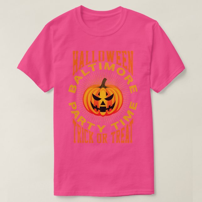 Camiseta Hora do Partido Baltimore 1 (Frente do Design)