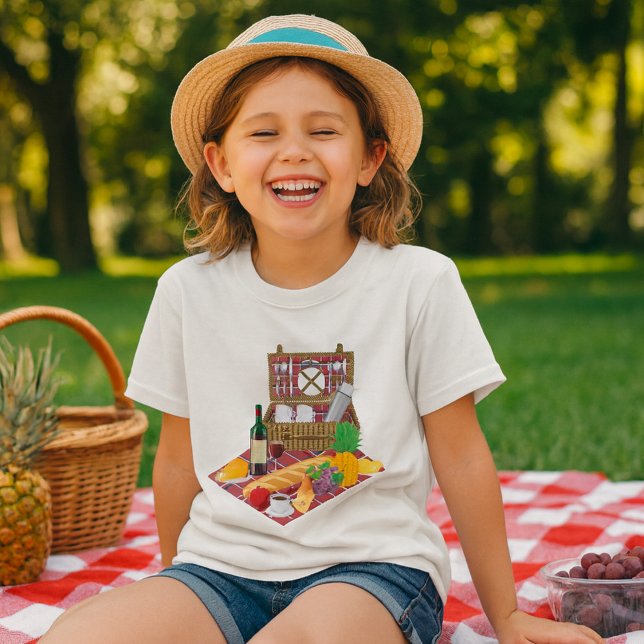 Camiseta Hora do Piquenique (Criador carregado)