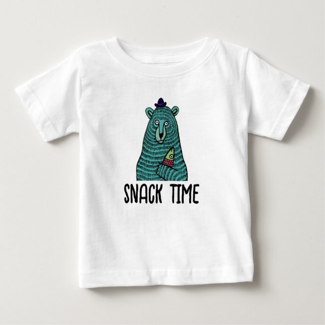 Camiseta Hora do snack (Frente)