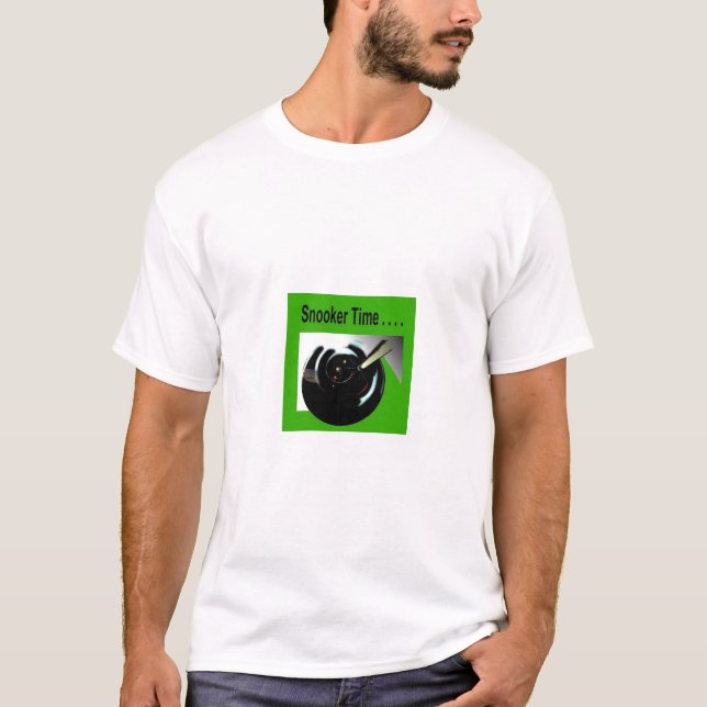 Camiseta Hora do snooker (Frente)
