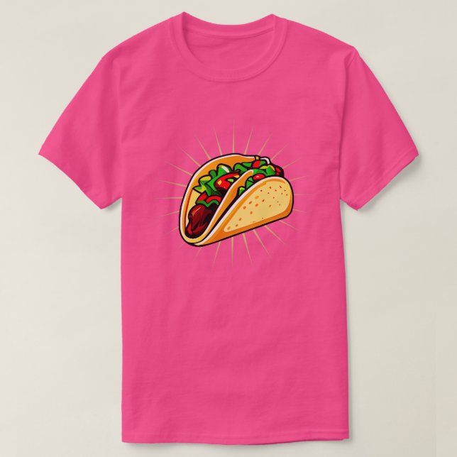 Camiseta Hora do Taco (Frente do Design)