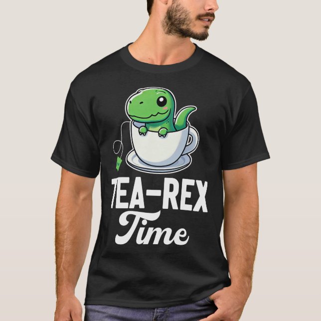 Camiseta Hora do Tea-Rex (Frente)