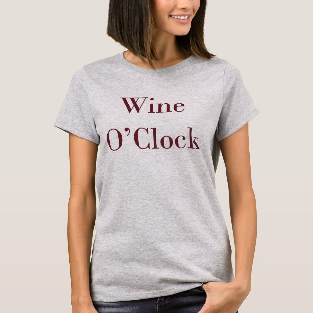 Camiseta Hora do Vinho (Frente)