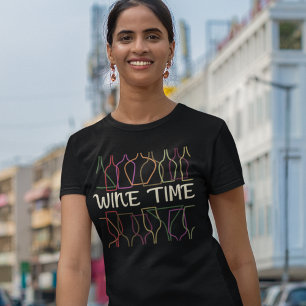 Camiseta Hora do Vinho