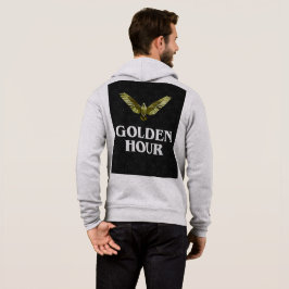 Camiseta Hora Dourada Texto Motivacional Minimalista Preto 