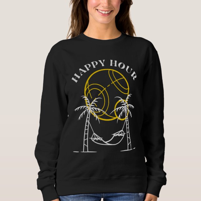 Camiseta HORA FELIZ BOCCE BOCCI BOLA Ilha (Frente)