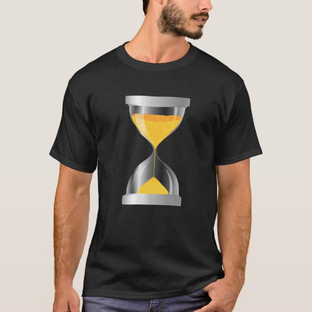 Camiseta Hora Hora da Areia Vidro 6 (Frente)