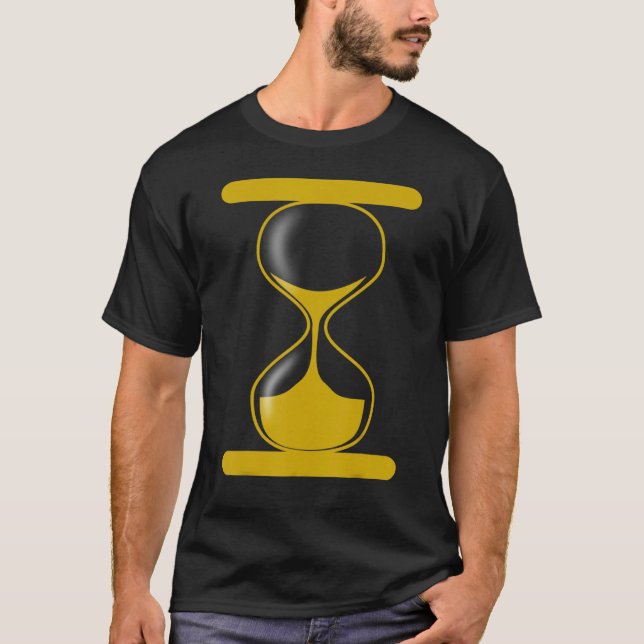 Camiseta Hora Hora da Areia Vidro 8 (Frente)