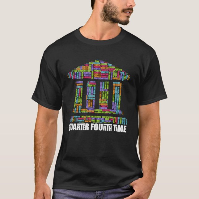 Camiseta Horário Colorir Quarto Lucro (Frente)