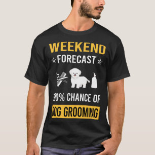 Camiseta Horário de Agrupamento de Cachorros de Fim de Sema