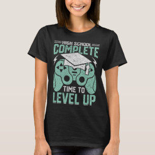Camiseta Horário de Conclusão da Escola para Escalar Gradua