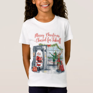 Camiseta Horário de Natal do Aeroporto