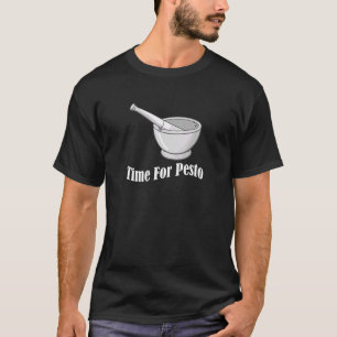 Camiseta Horário De Pestel Mortar De Chef Doméstico Para Pe