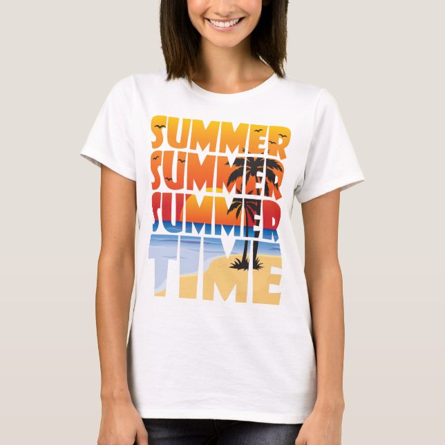 Camiseta Horário de Verão! (Frente)