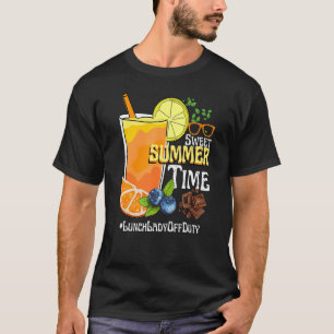 Camiseta Horário de Verão Doce Limonada Almoçando Dama De S