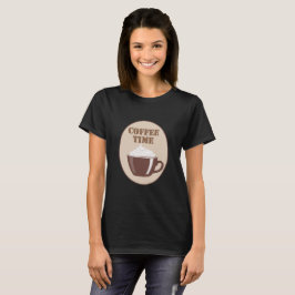 Camiseta Horário do Café Preto