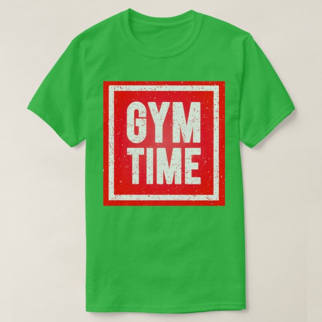 Camiseta Horário do Gym (Frente do Design)