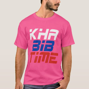 Camiseta Horário do Khabib Bandeira Russa