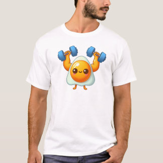 Camiseta Horário do ovo - Comida engraçada