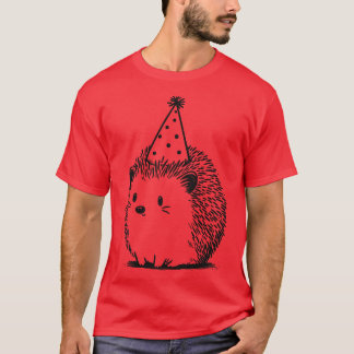 Camiseta Horário do Partido hedgehog