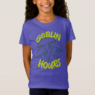 Camiseta Horas Duendes Casa de Cogumelos Estética Acadêmica