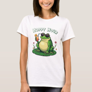 Camiseta Horas Hoppy - Bebendo engraçado