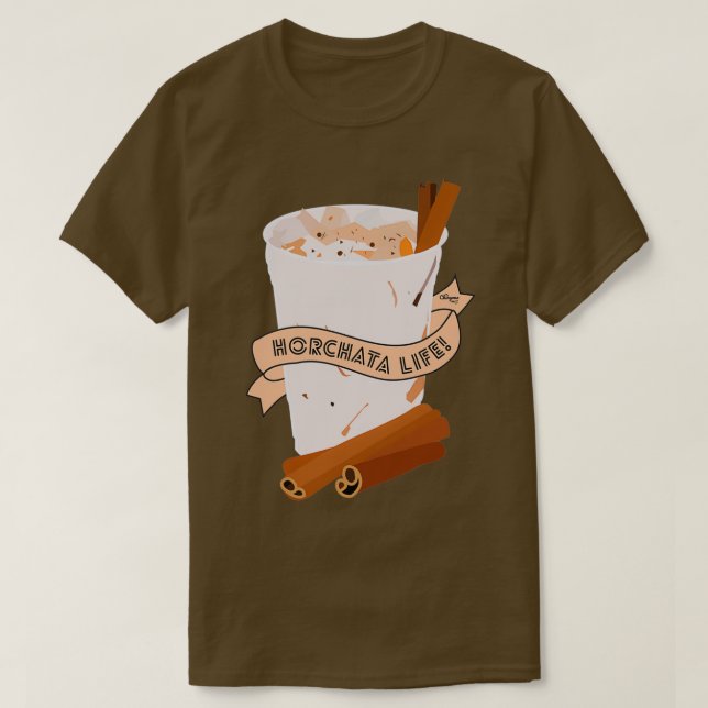 Camiseta Horchata Life (Frente do Design)