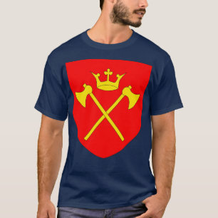 Camiseta Hordaland Casaco de Arms Norway
