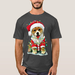 Camiseta Horgi de Natal lança Papais noeis para homens Meni