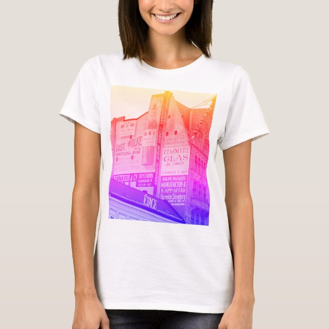 Camiseta Horizonte da cidade  (Frente)
